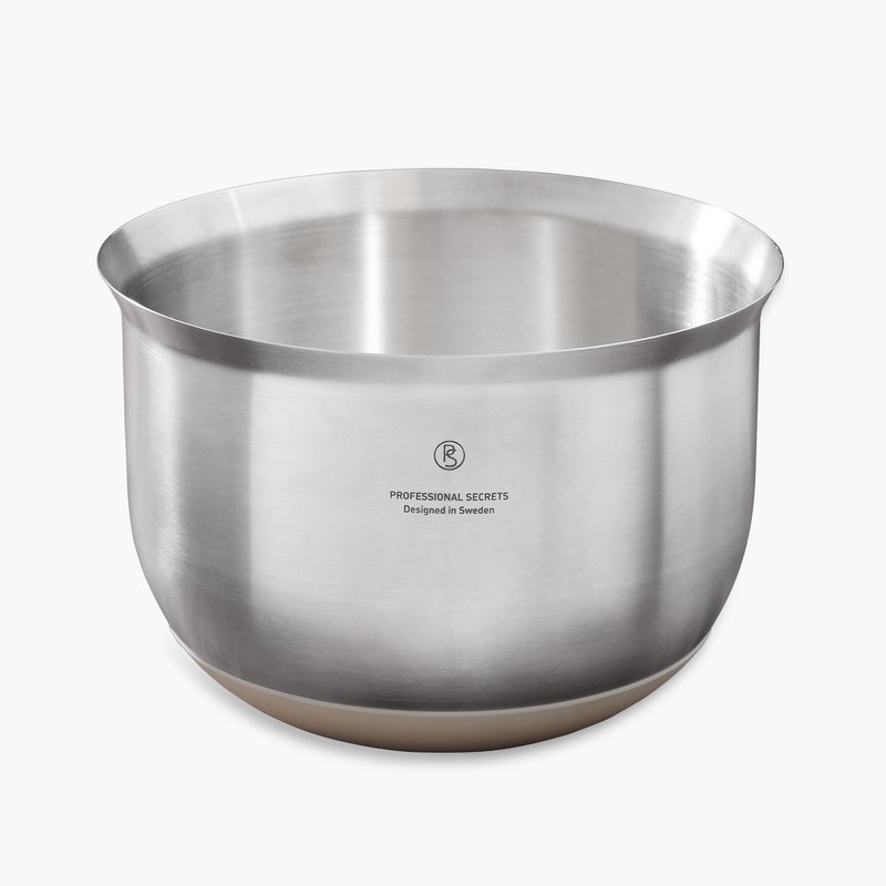 瑞典主厨秘密  调理盆 不锈钢 硅胶底 5L - 厨房用具 - 不锈钢 