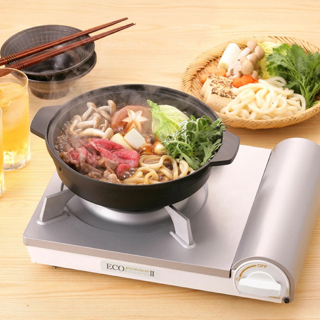 【Iwatani岩谷】premiumII_日本ECO内焰式瓦斯炉2.9kW-白色 - 露营用品 - 其他材质 