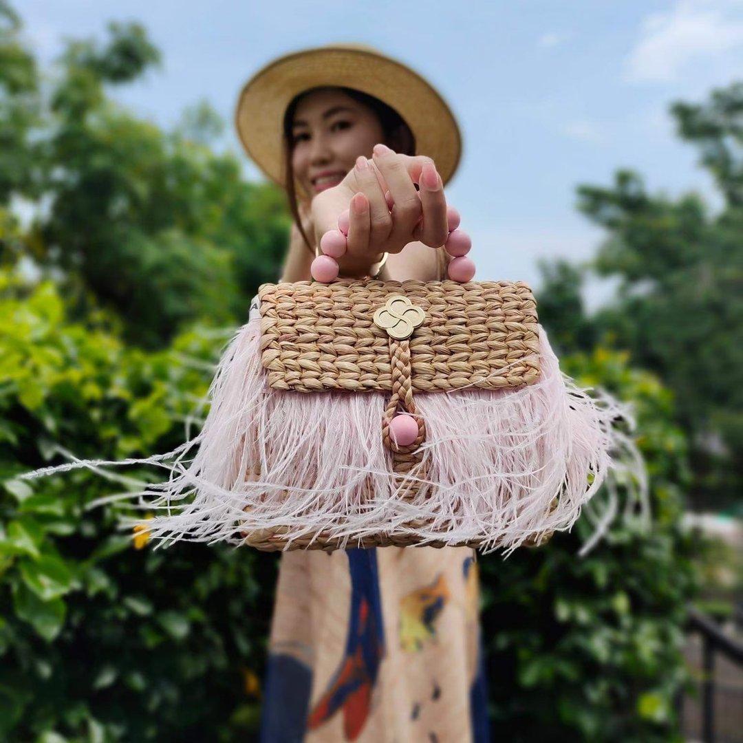Feather bag, fly with me model, pink - 其他 - 植物．花 粉红色