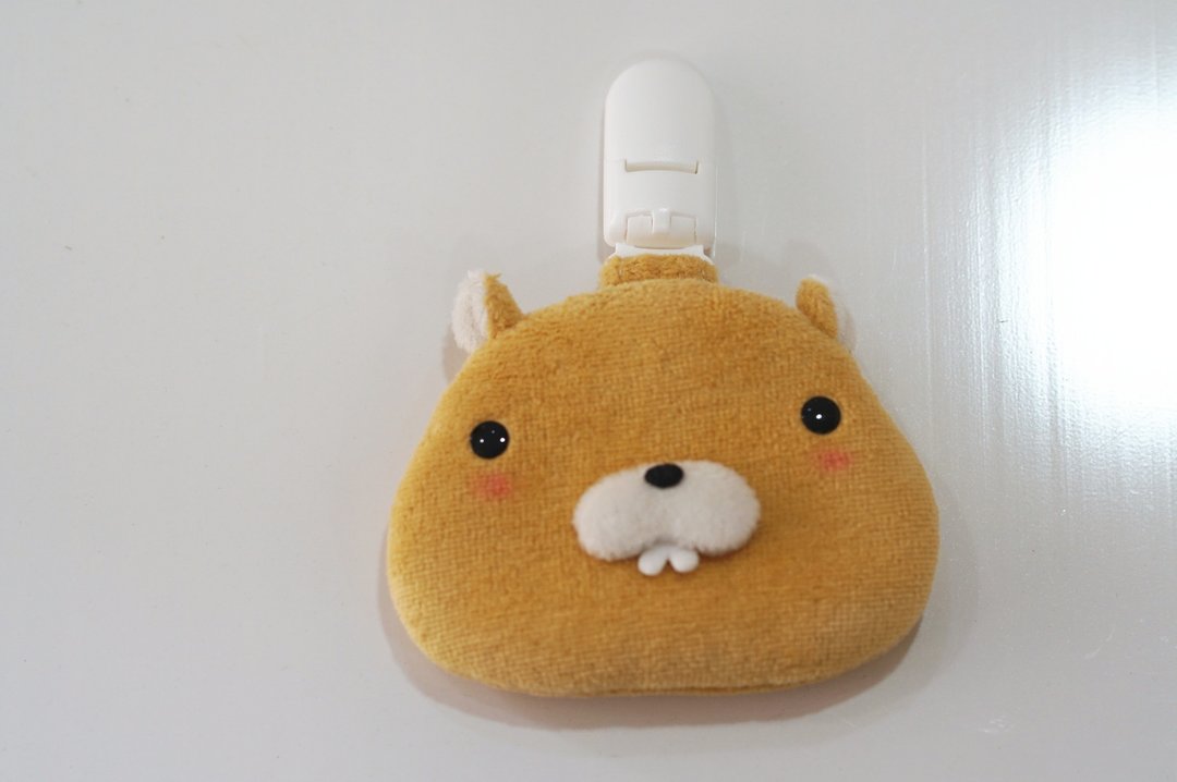 Bucute新.马林鼠护身符.御守套/宝宝专用/手工制作/弥月礼物 - 满月礼盒 - 聚酯纤维 卡其色