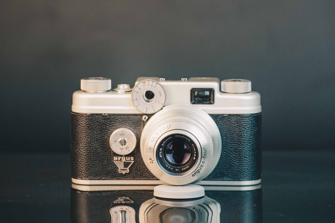 Argus C4 50mm f2.8#135底片相机 - 相机 - 其他金属 黑色