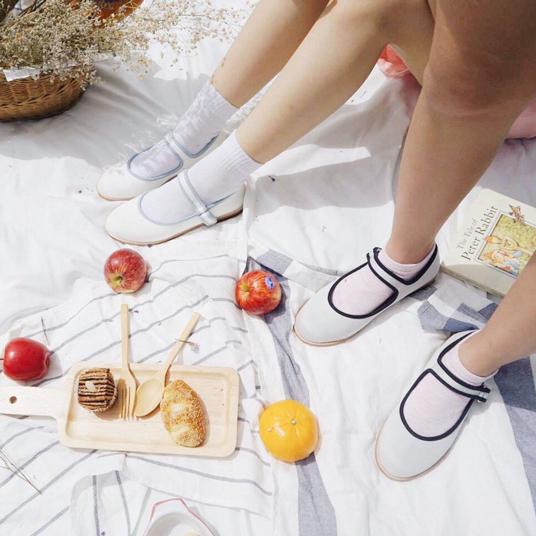 Choose colors - peach, blue jeans, whiteblue, slate-grey. - 女款休闲鞋 - 其他材质 透明