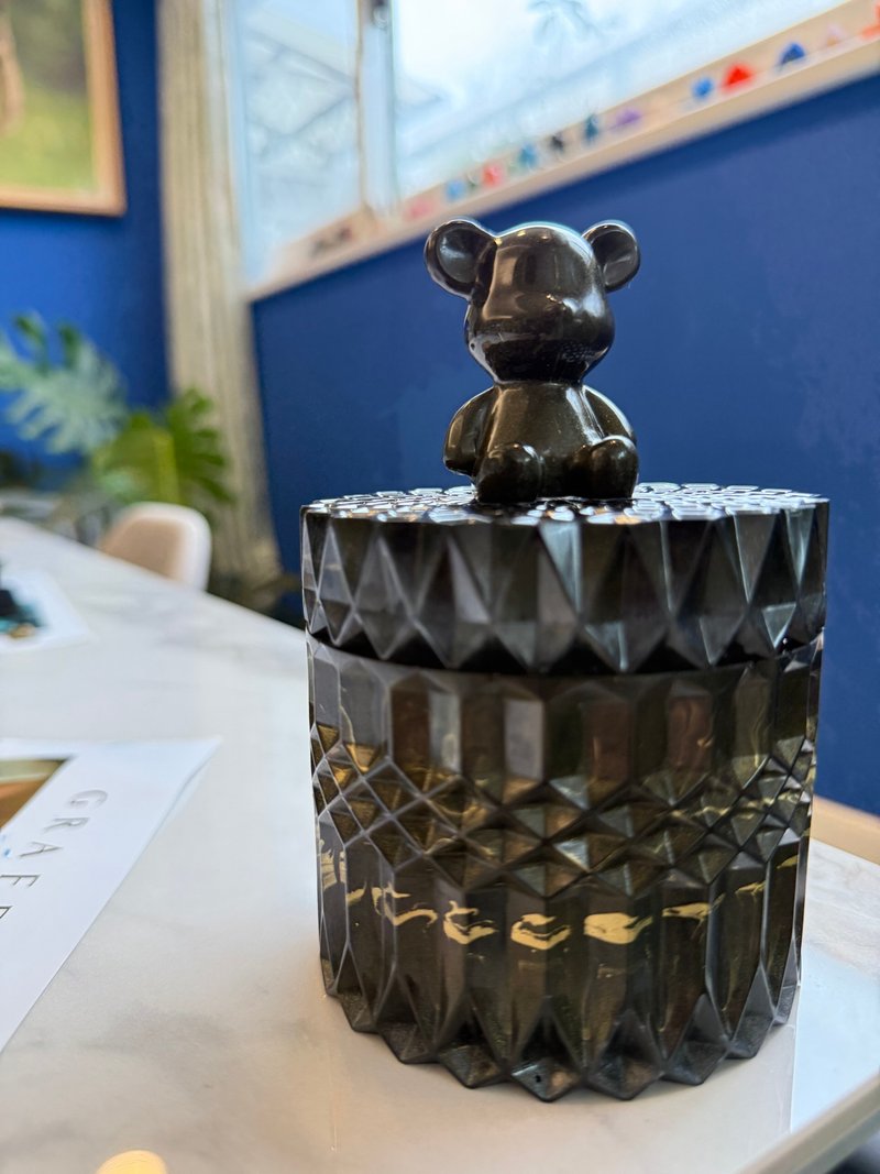 收纳罐 - 收纳用品 - 树脂 黑色