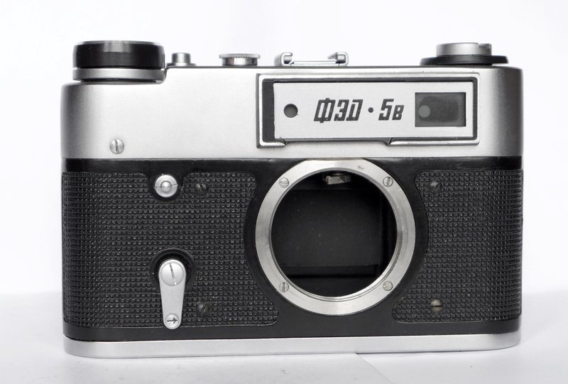 FED 5B 5V USSR 35mm 测距相机机身 M39 接环 - 相机 - 其他金属 银色