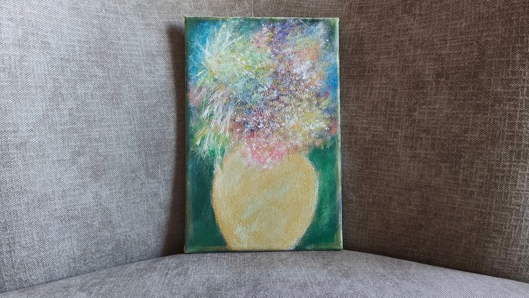 疗愈画/花草画/装饰画/无框画/挂画/原创画/压克力水彩画 - 海报/装饰画/版画 - 棉 