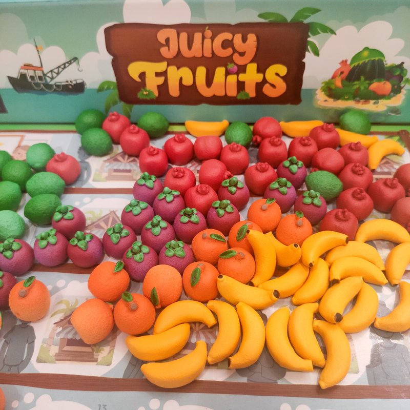 豪华代币与 Juicy Fruits 棋盘游戏兼容 - 桌游/玩具 - 其他材质 