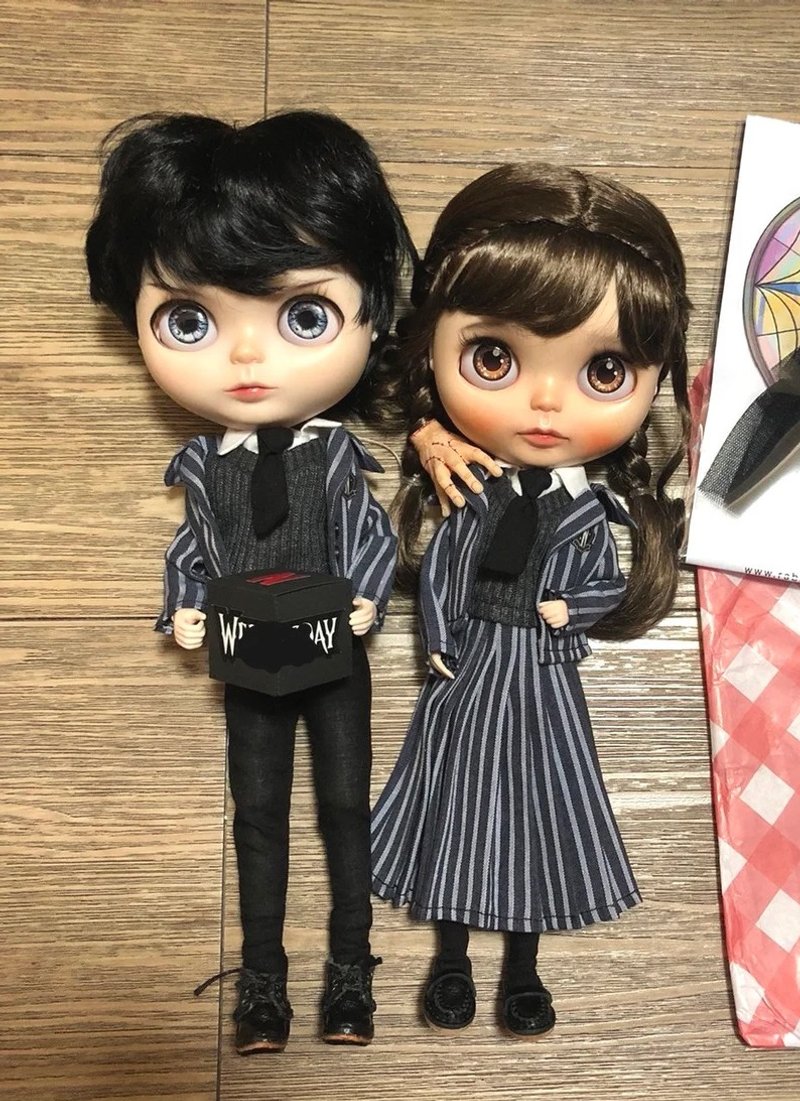 Wednesday , Tuesday , Friday Uniform for Neo Blythe - 其他 - 棉．麻 