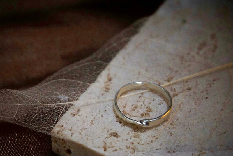 手作金工 订制 I 925纯银 经典系列 - 闺蜜 - 戒指 - 银 银色