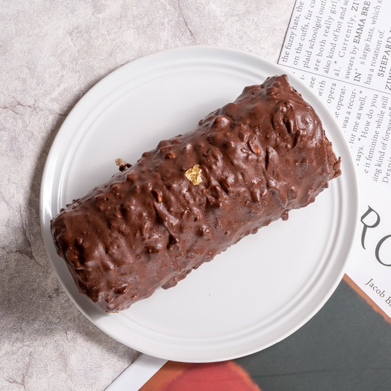 2入无加糖无淀粉甜点/生巧克力卷/金莎卷心 - 蛋糕/甜点 - 其他材质 