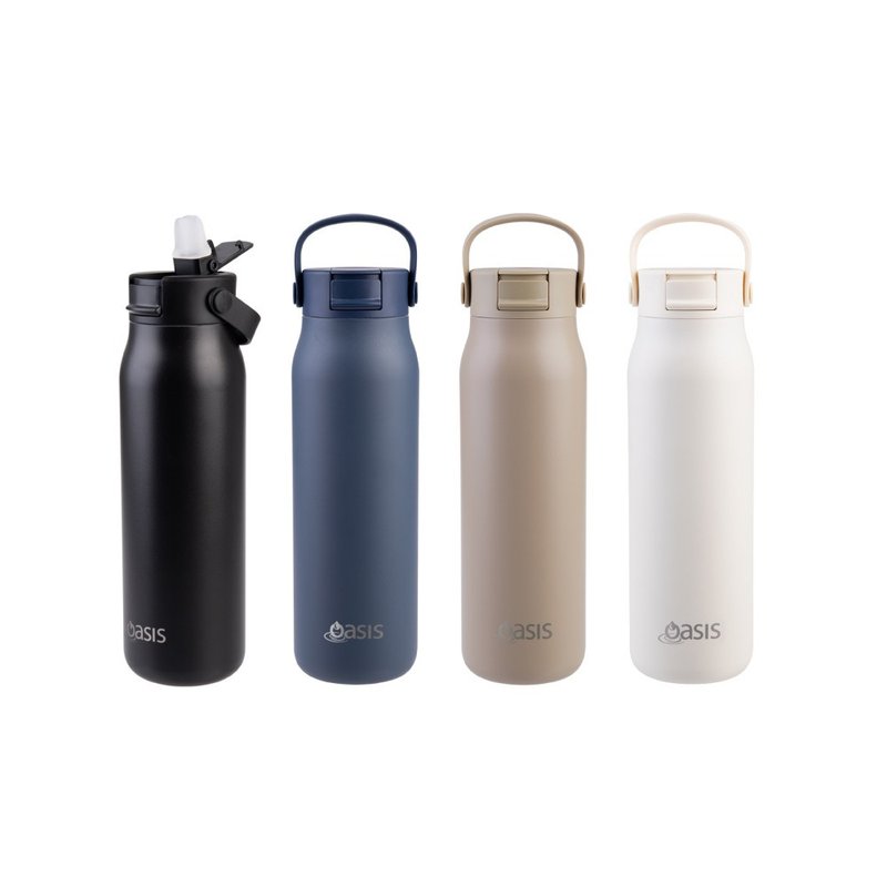 Oasis Sorrento 陶瓷弹盖吸管保温瓶 900ml - 保温瓶/保温杯 - 不锈钢 多色