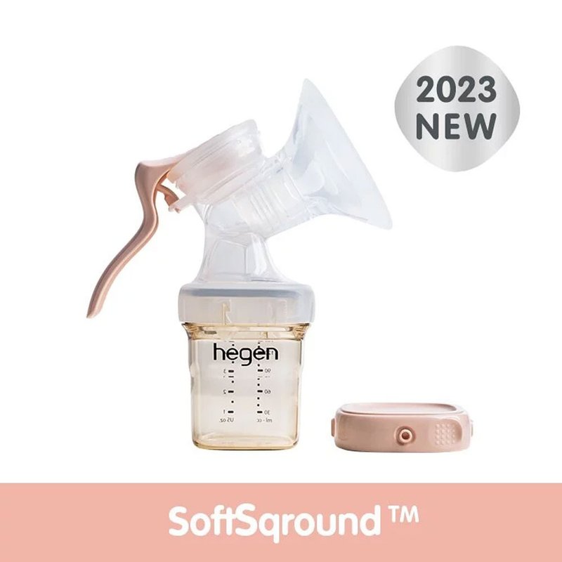 Hegen PCTO 优雅轻柔手动挤乳组 (SoftSqround) 新生礼/月子中心 - 奶瓶/奶嘴 - 硅胶 