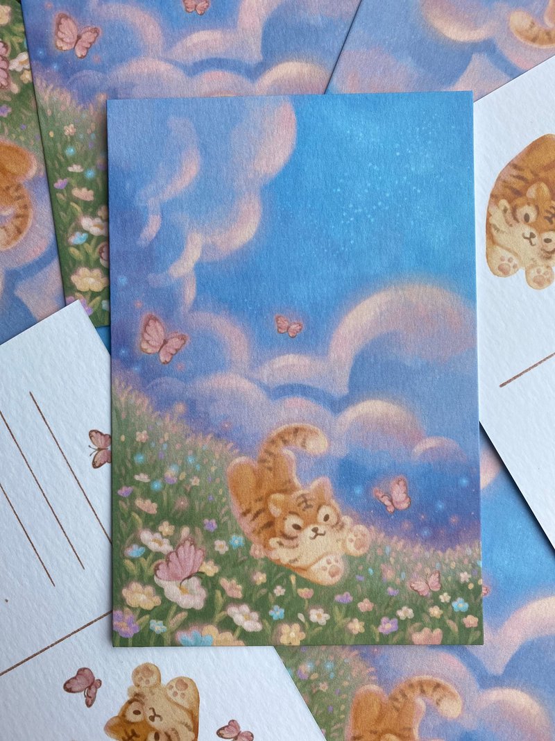 明信片 - 双面 - 卡片/明信片 - 纸 