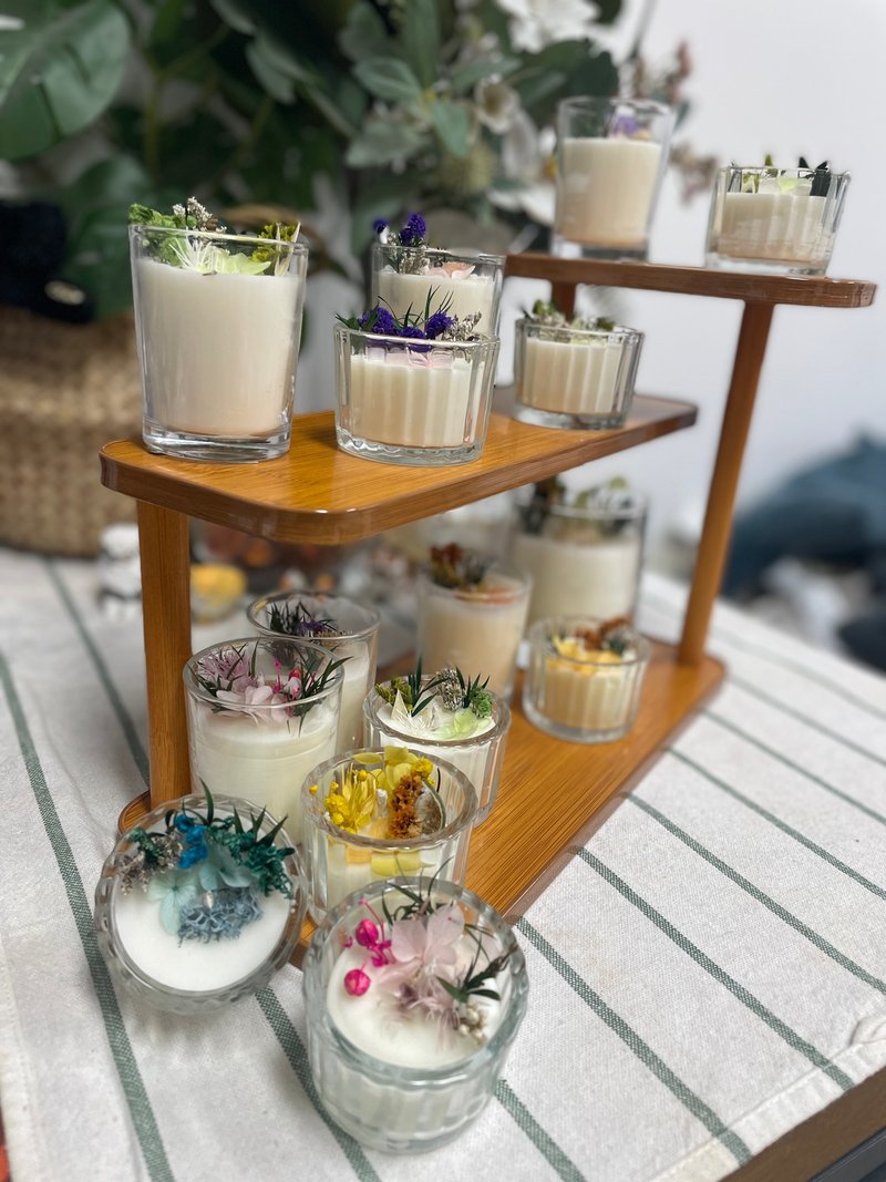 孕妇友善 | 柑橘调 | 清新提神 | 晨曦绽放 | 手工精油大豆蜡烛 - 蜡烛/烛台 - 蜡 