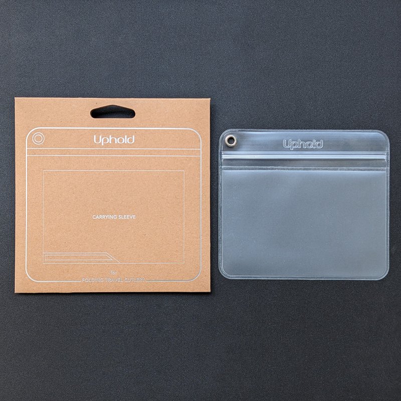 Uphold 随行餐具 袖珍版 收纳套 保护套 (Clear 透明) - 其他 - 塑料 