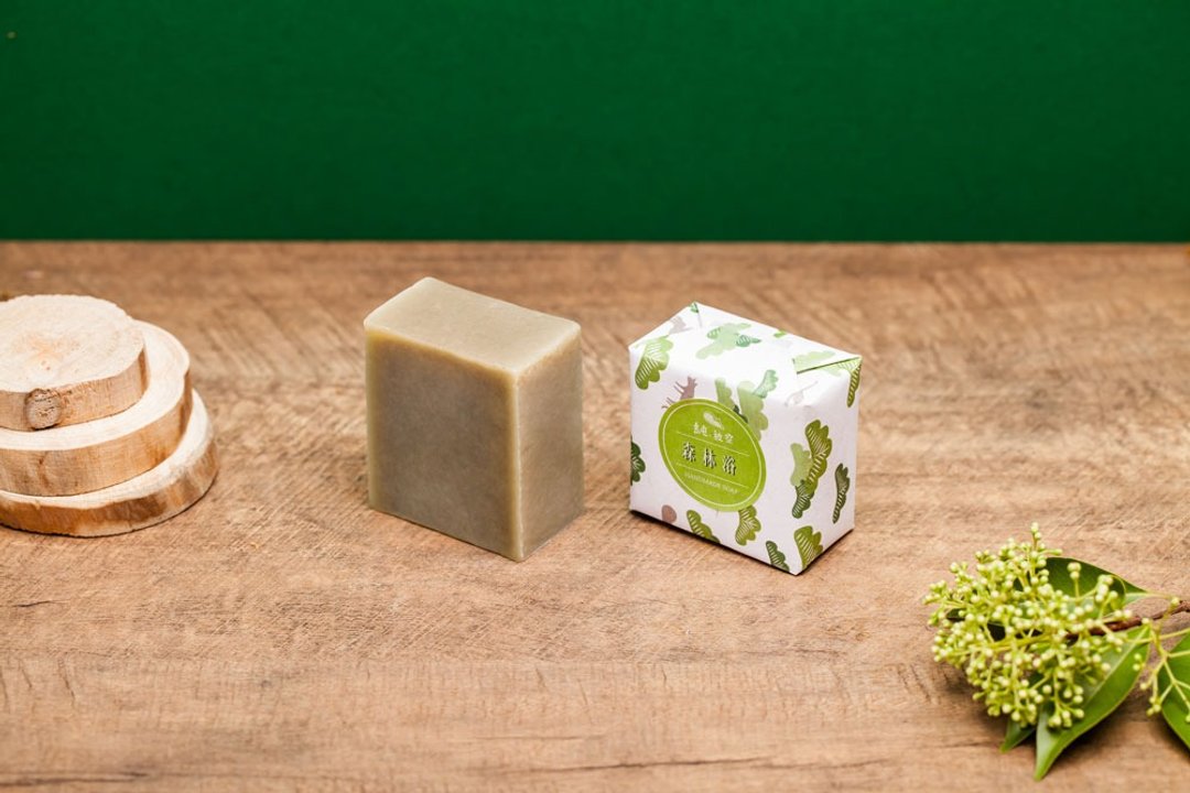 森林浴植萃美颜手工皂 - 沐浴用品 - 精油 绿色