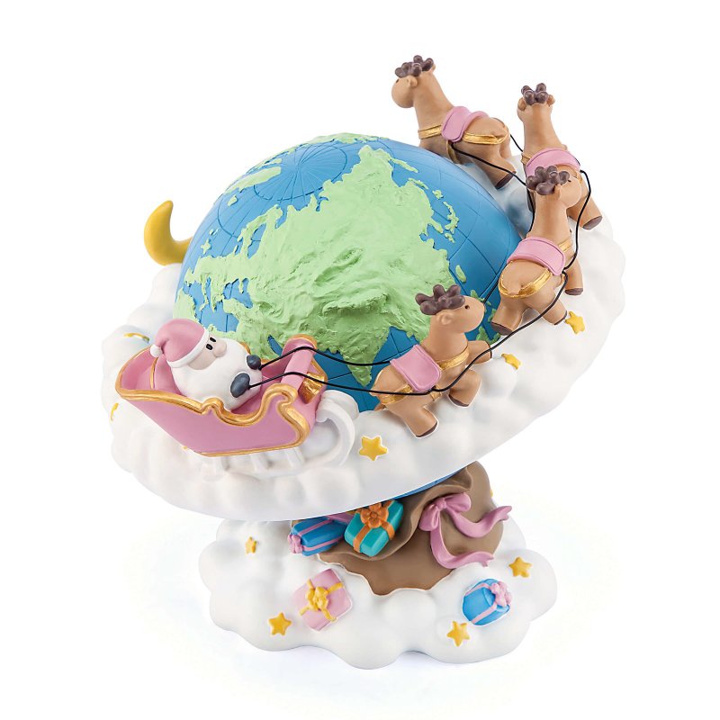 圣诞老公公的Christmas世界巡回 音乐盒圣诞礼物 交换礼物 麋鹿 - 摆饰 - 其他材质 