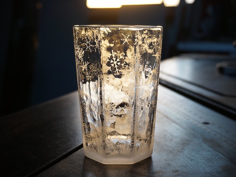 雪花霜冻跑 - 玻璃杯 - 玻璃 透明