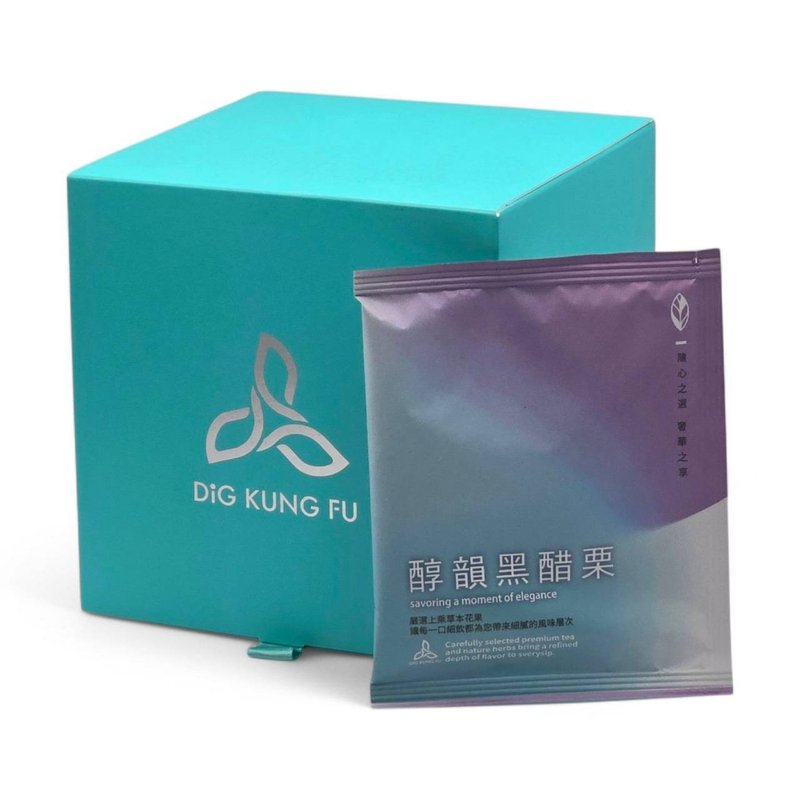 醇韵黑醋栗立体茶包立体茶包 - 10入礼盒装 - 茶 - 其他材质 紫色