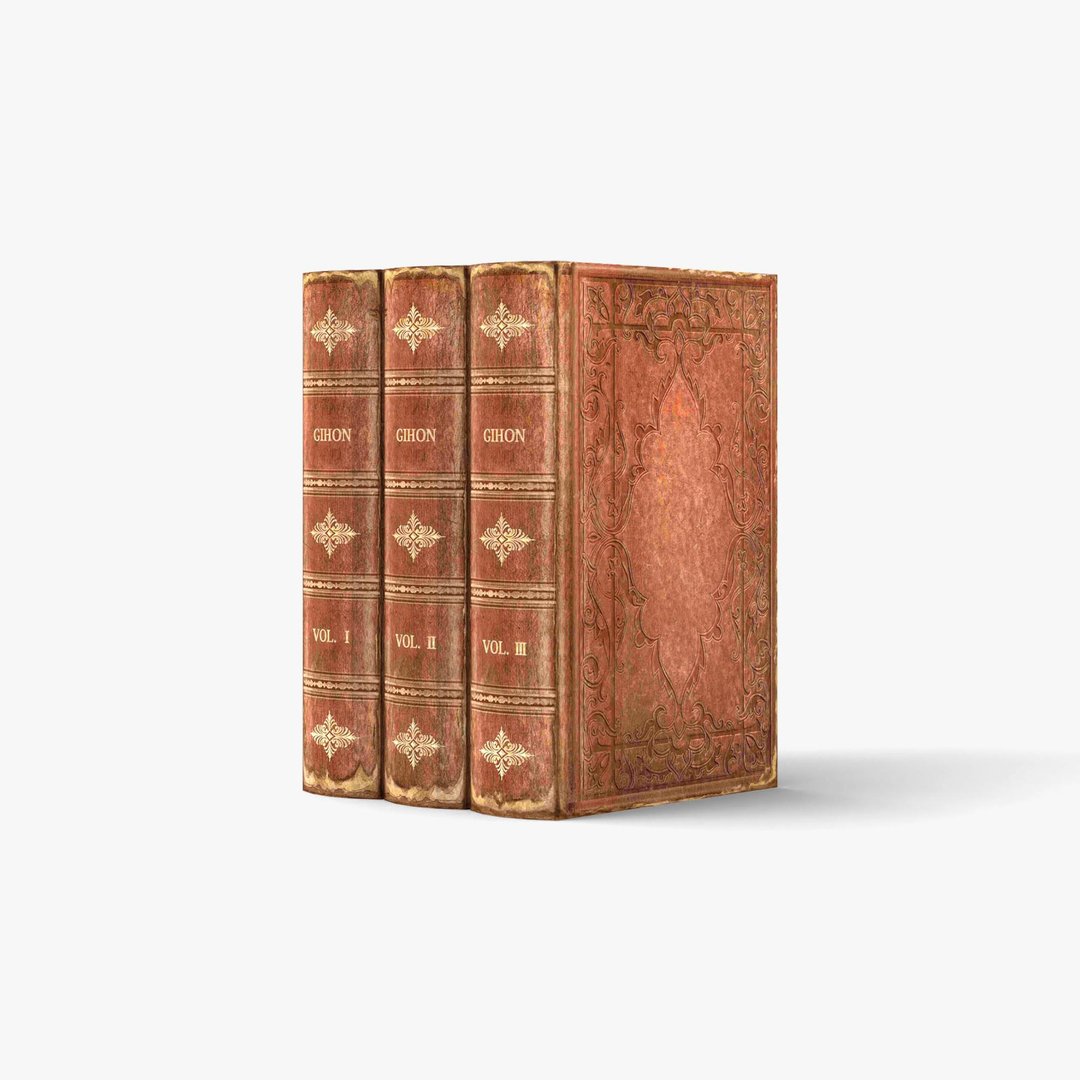 fake book boxes / HOLBEIN I-BROWN-A【XS / 3 books】| 3D papercrafts, PDF templates - 图文模板设计 - 其他材质 