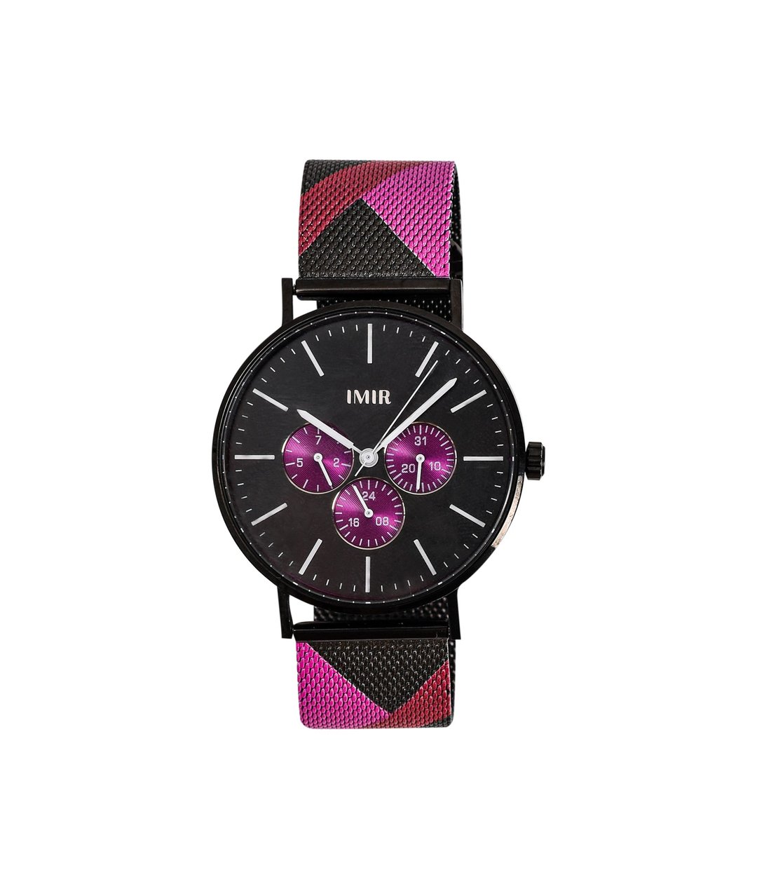 IMIR 英伦风情 | 薰衣草紫 黑壳 (36mm) - 女表 - 不锈钢 