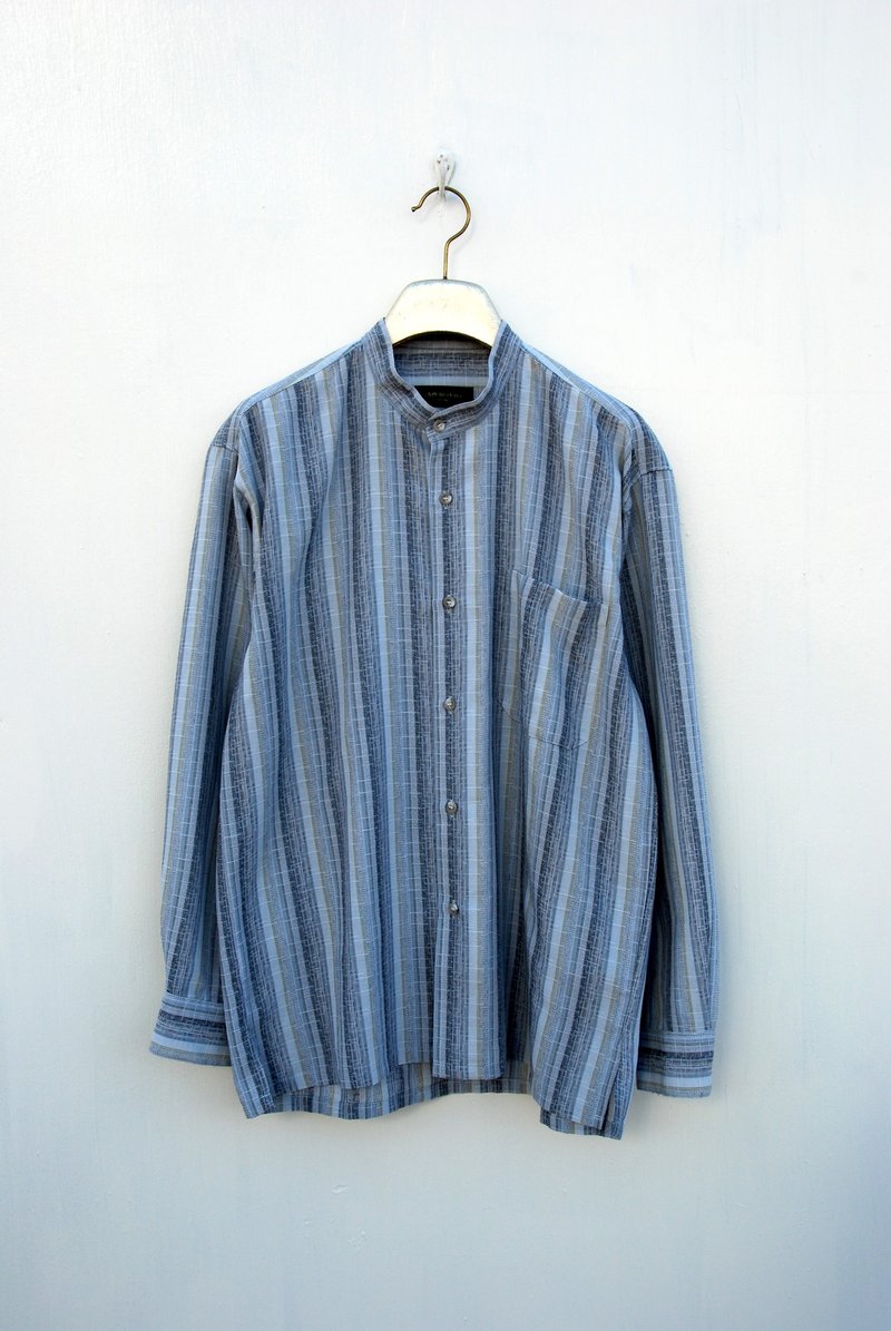 古着圆领中性衬衫 - 女装衬衫 - 其他材质 