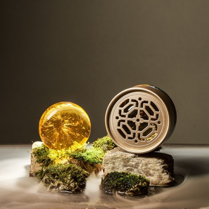 琉光山色透颜皂 . 花玉【雅致花果】- 纯金箔/无皂碱/敏感肌 - 肥皂/手工皂 - 植物．花 