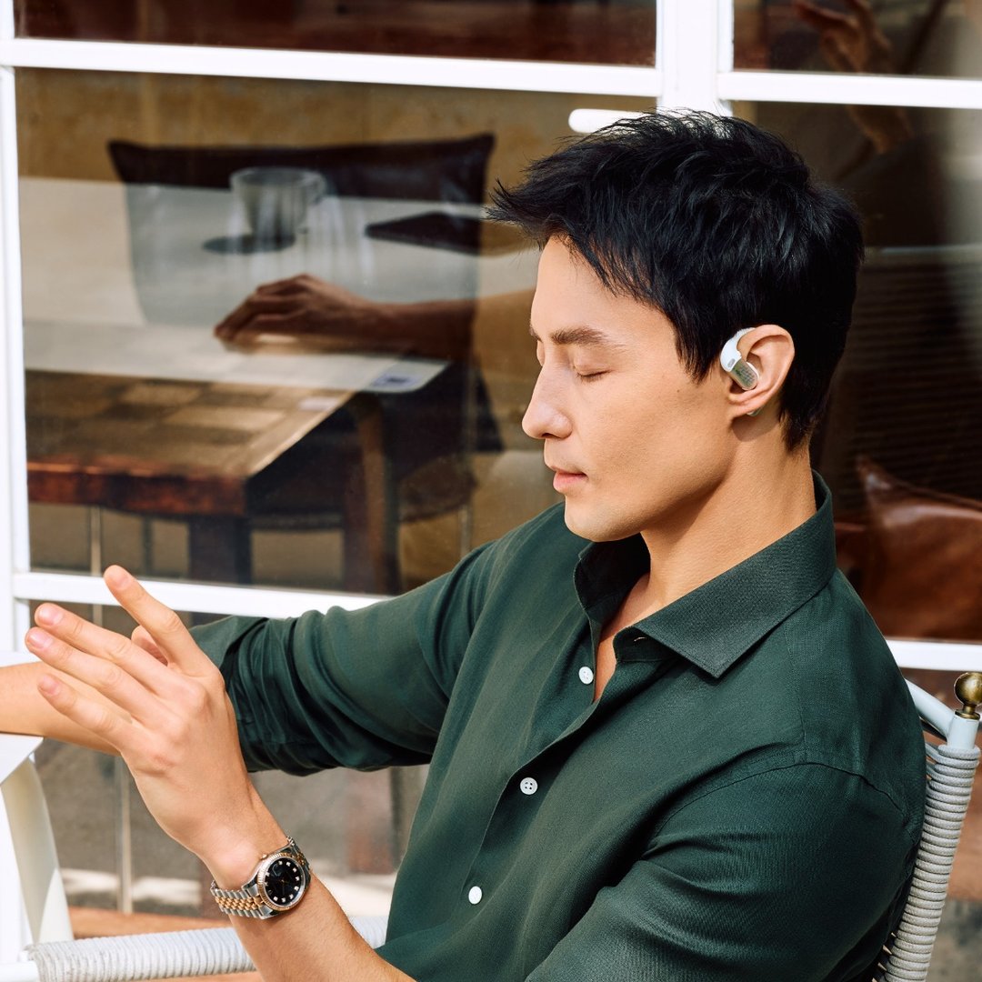 (送无线充电座)Shokz OpenFit Pro 超级双单元开放式滤噪耳机 T010 - 耳机 - 硅胶 