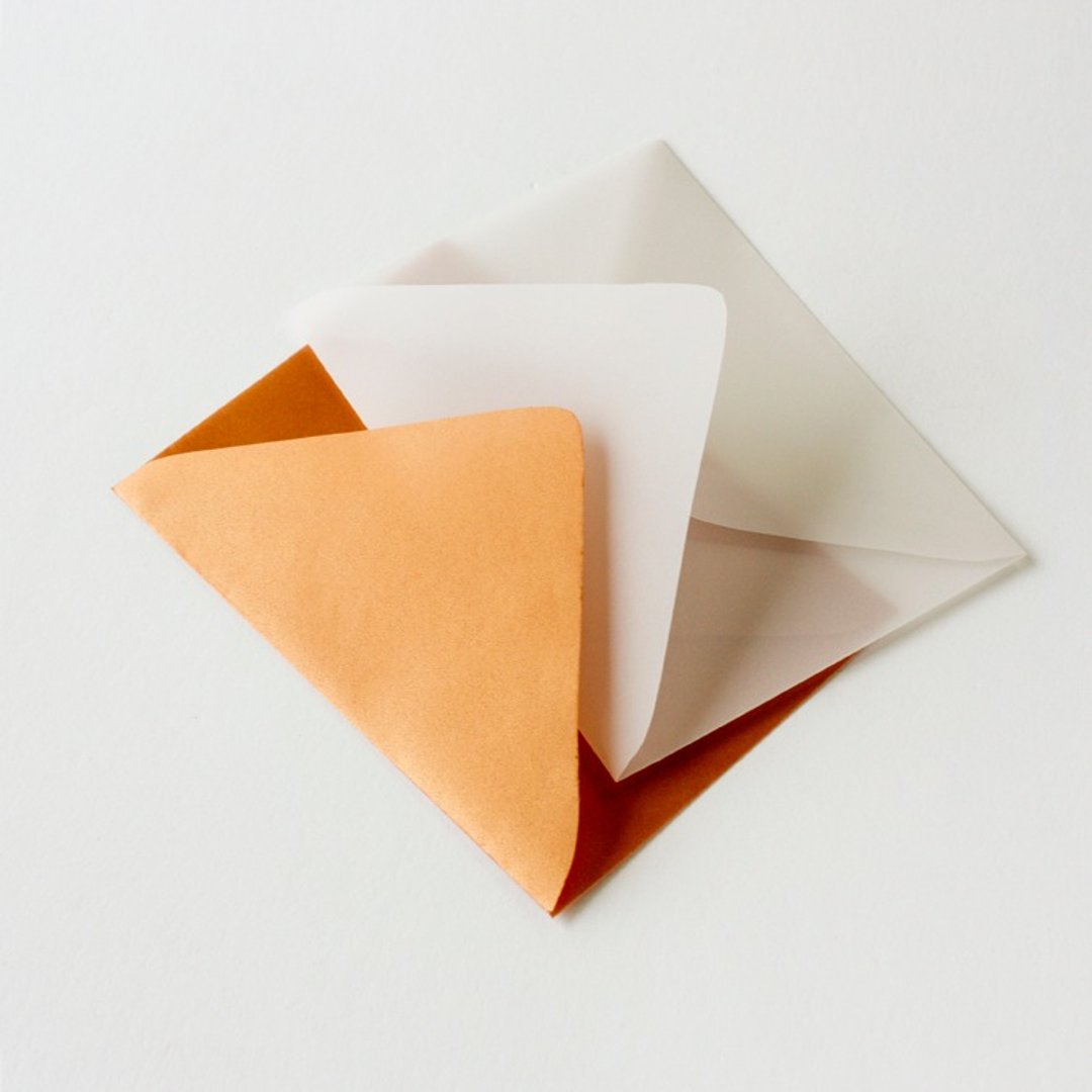 卡片信封-166X115mm 9入套组 - 喜帖 - 纸 