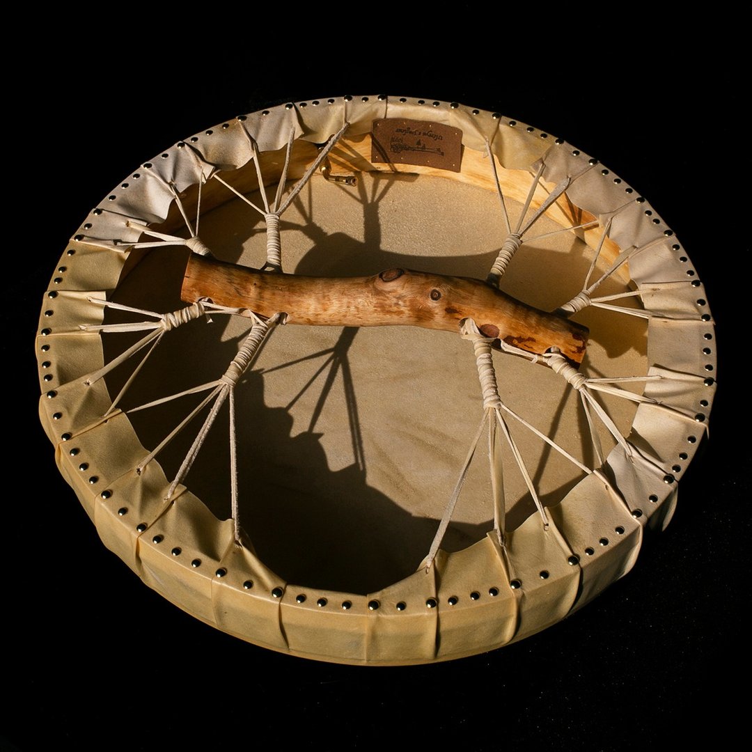 Horse Hide Shamanic Drum Ritual Ultreya Spiritual music - 吉他/乐器 - 木头 