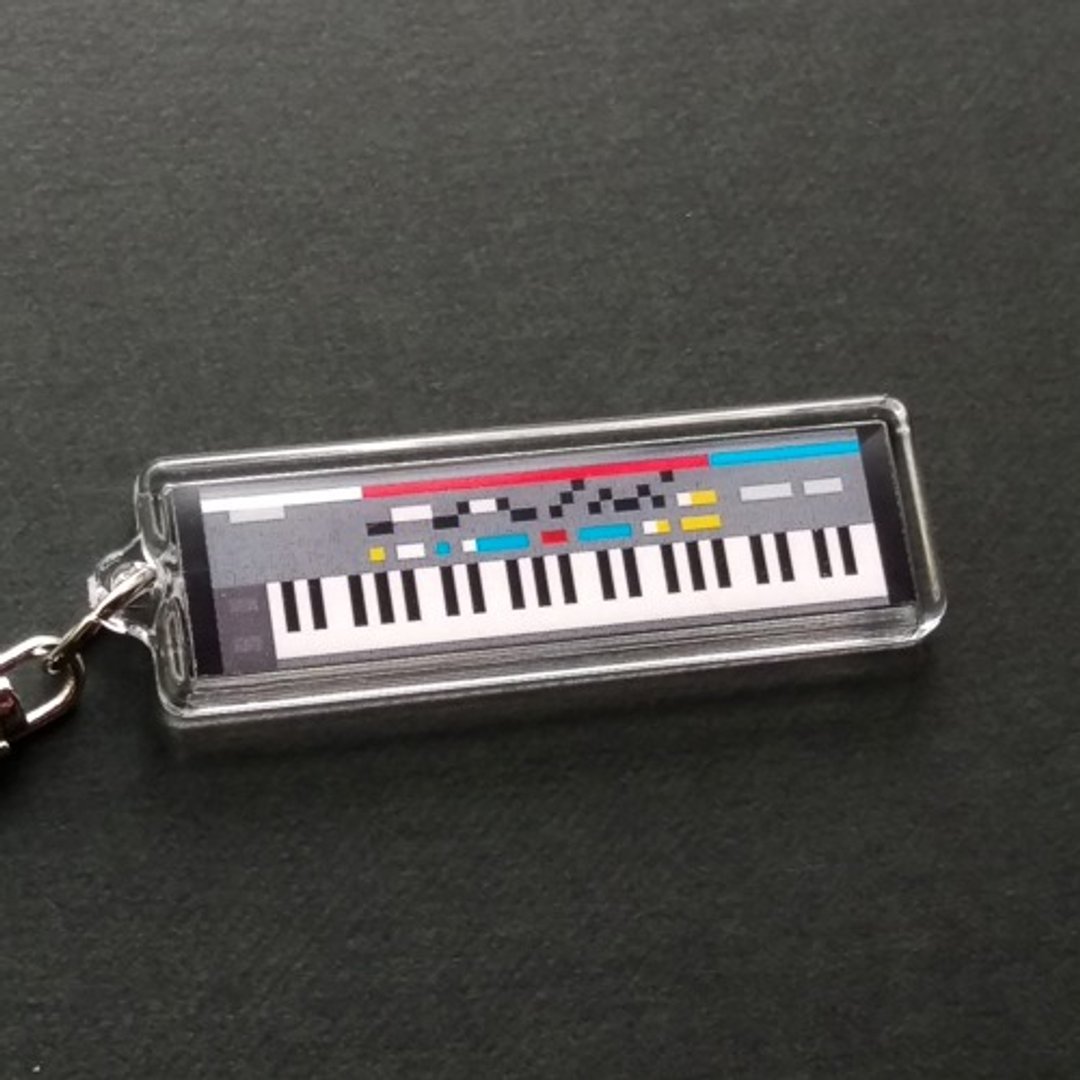 [Keychain] Synth Keychain / 03: ANALOG SYNTHESIZER - 吊饰 - 塑料 