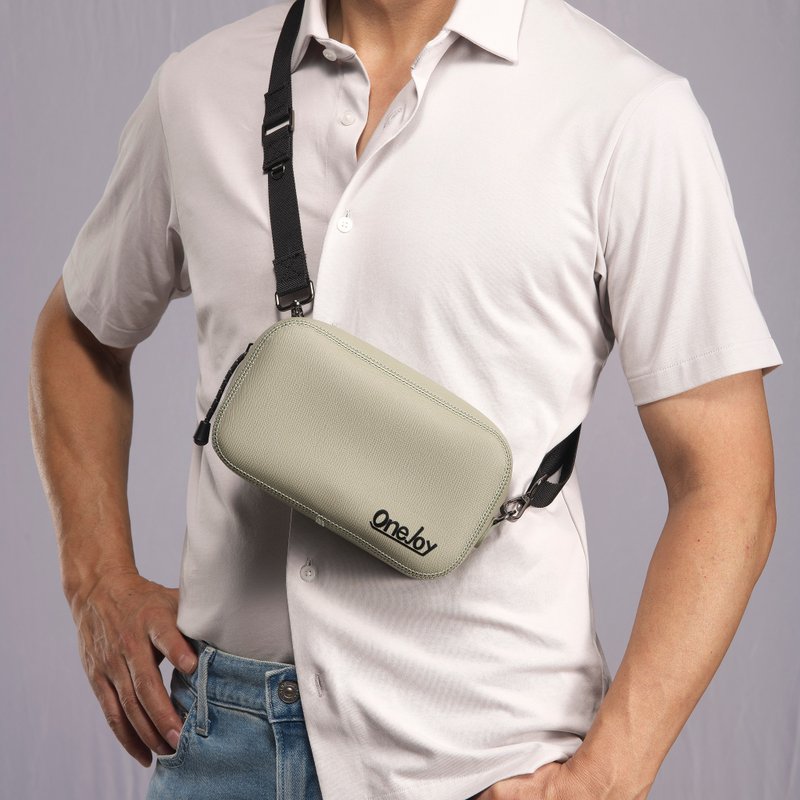 胸包 男用斜背包 轻量小包 机能鞋背包 通勤包男 轻量 全防水 MIT - 侧背包/斜挎包 - 防水材质 多色