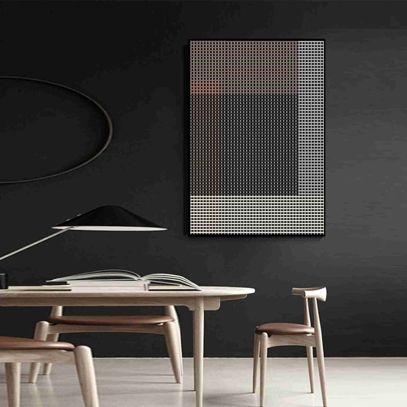 Dense_挂画_色彩系列_台湾制造 两个工作天快速出货 - 海报/装饰画/版画 - 棉．麻 黑色