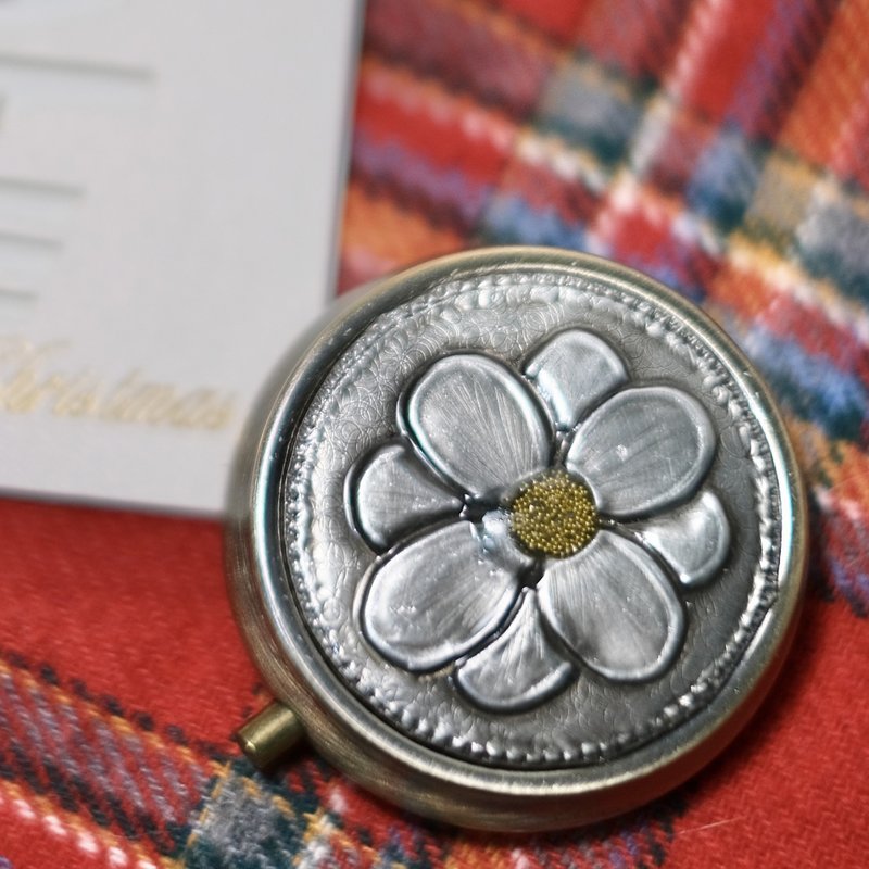 【现货快出】花之圆舞│随身珠宝盒│金工│居家摆件 - 其他 - 其他金属 银色