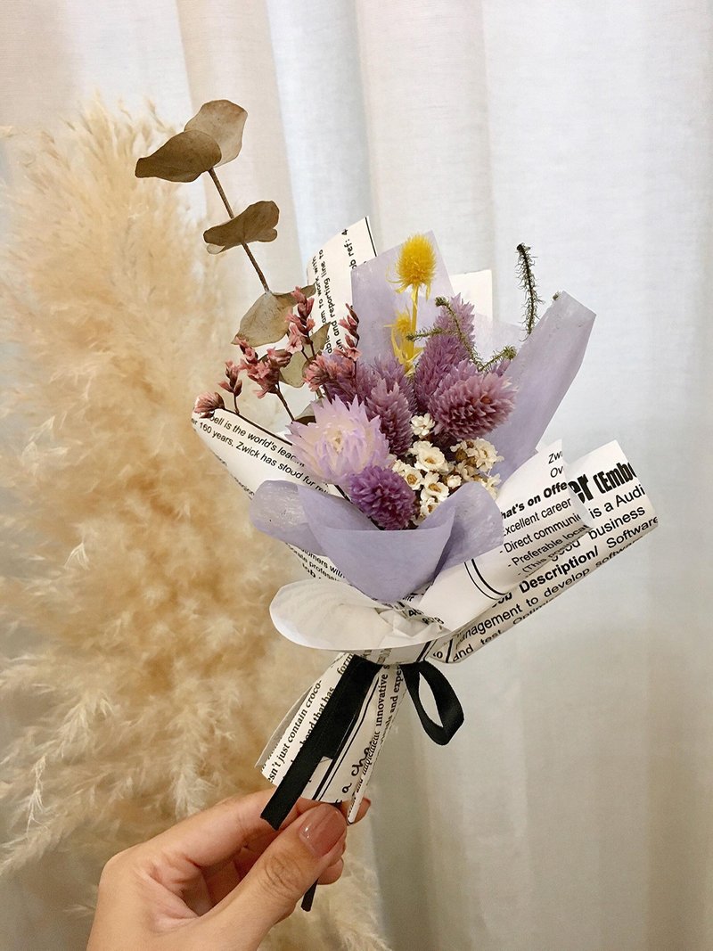 干燥花束【小花束】圣诞花束 生日礼物 交换礼物 干燥花礼物 - 干燥花/捧花 - 植物．花 