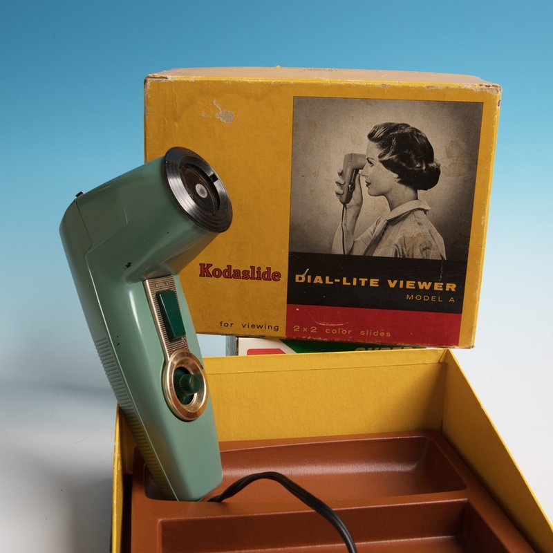 桑惠商号 1950s 纽约制造 KODAK柯达 手持幻灯片观看器 Kodaslide - 其他 - 其他金属 绿色