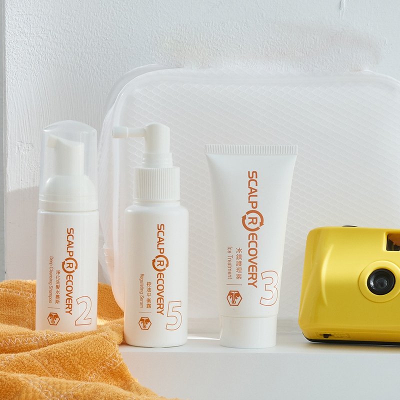 发基因 净化洗护旅行组 | 油性头皮深层清洁 双效护发 油水平衡 - 洗发用品 - 其他材质 多色