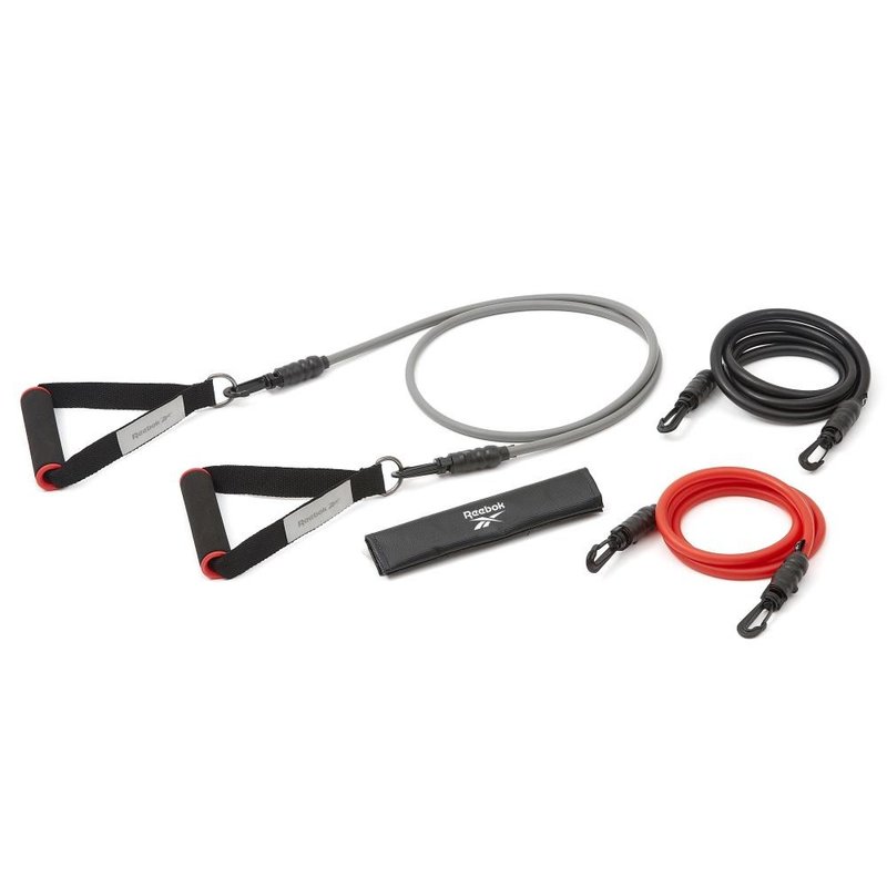 【Reebok】Power Tube Set 基础款可调式拉力绳组 - 运动/健身用品 - 塑料 多色