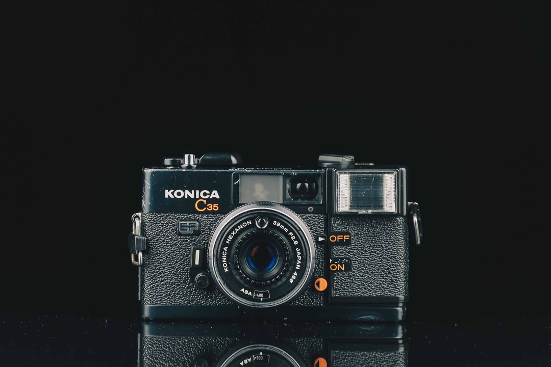 KONICA C35 EF #9339 #135底片相机 - 相机 - 其他金属 