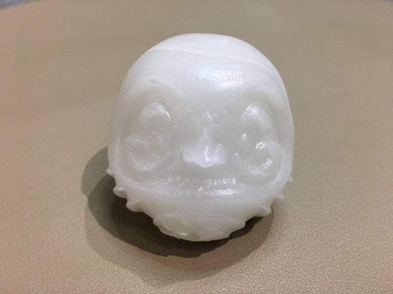 白玉达摩摆件 - 辟邪和聚财 - 摆饰 - 宝石 