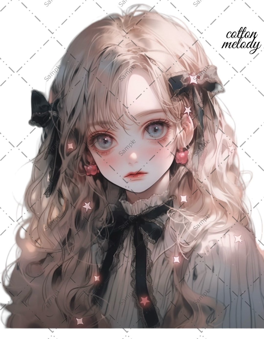 原创贴纸 no.292 人物贴纸 原创贴纸 人物贴纸 女孩贴纸 原创人物贴纸 - 贴纸 - 纸 
