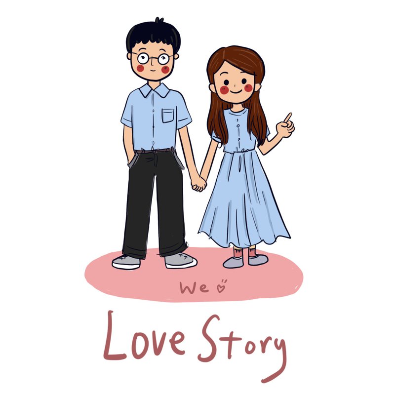 爱的故事记录_故事全记录 - 其他数码设计 - 其他材质 