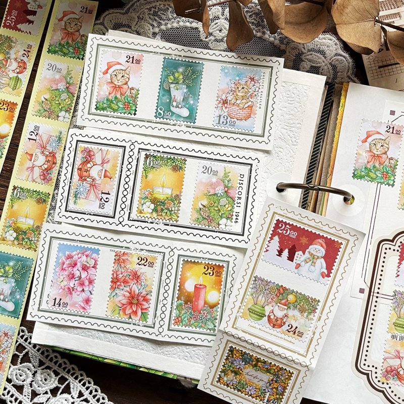 邮票型贴纸包01 - 贴纸 - 纸 