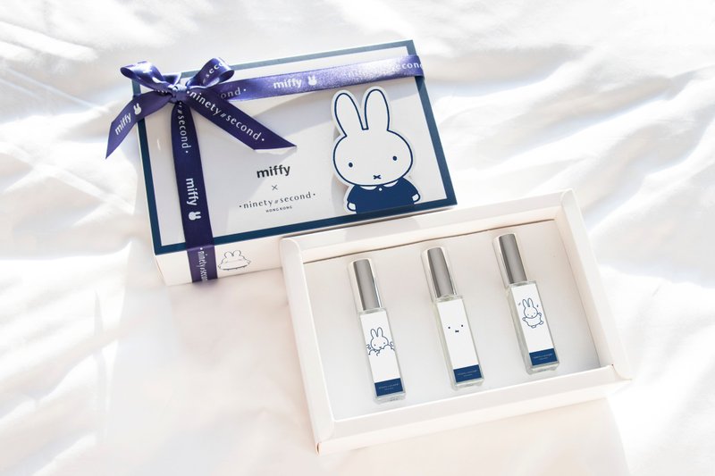 【Pinkoi x miffy】miffy 限定香水礼盒三瓶组 - 香水/香膏 - 其他材质 多色