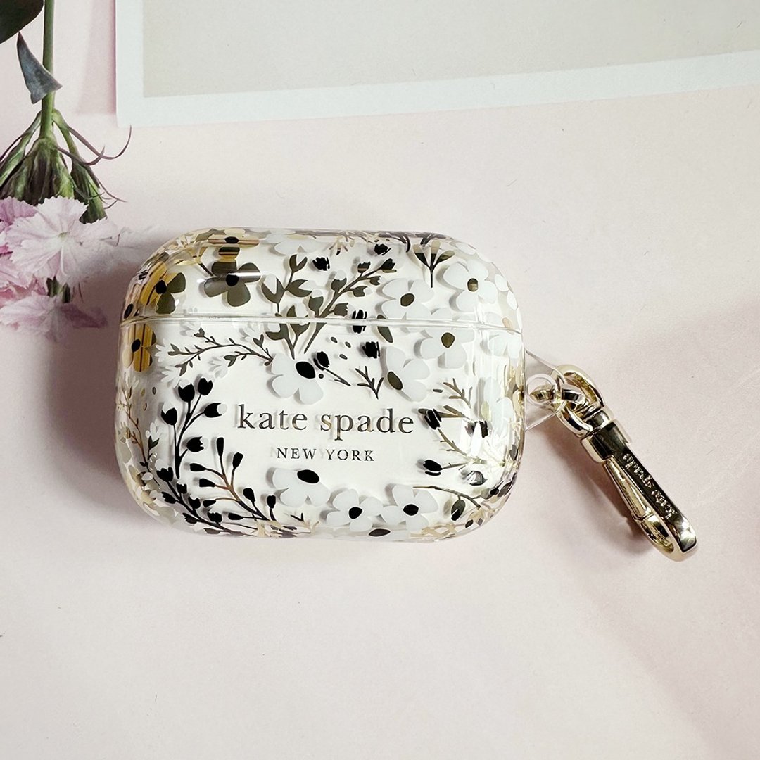 kate spade AirPods Pro (第 1/2 代) 耳机保护壳套 神秘丛林 - 耳机收纳 - 塑料 透明