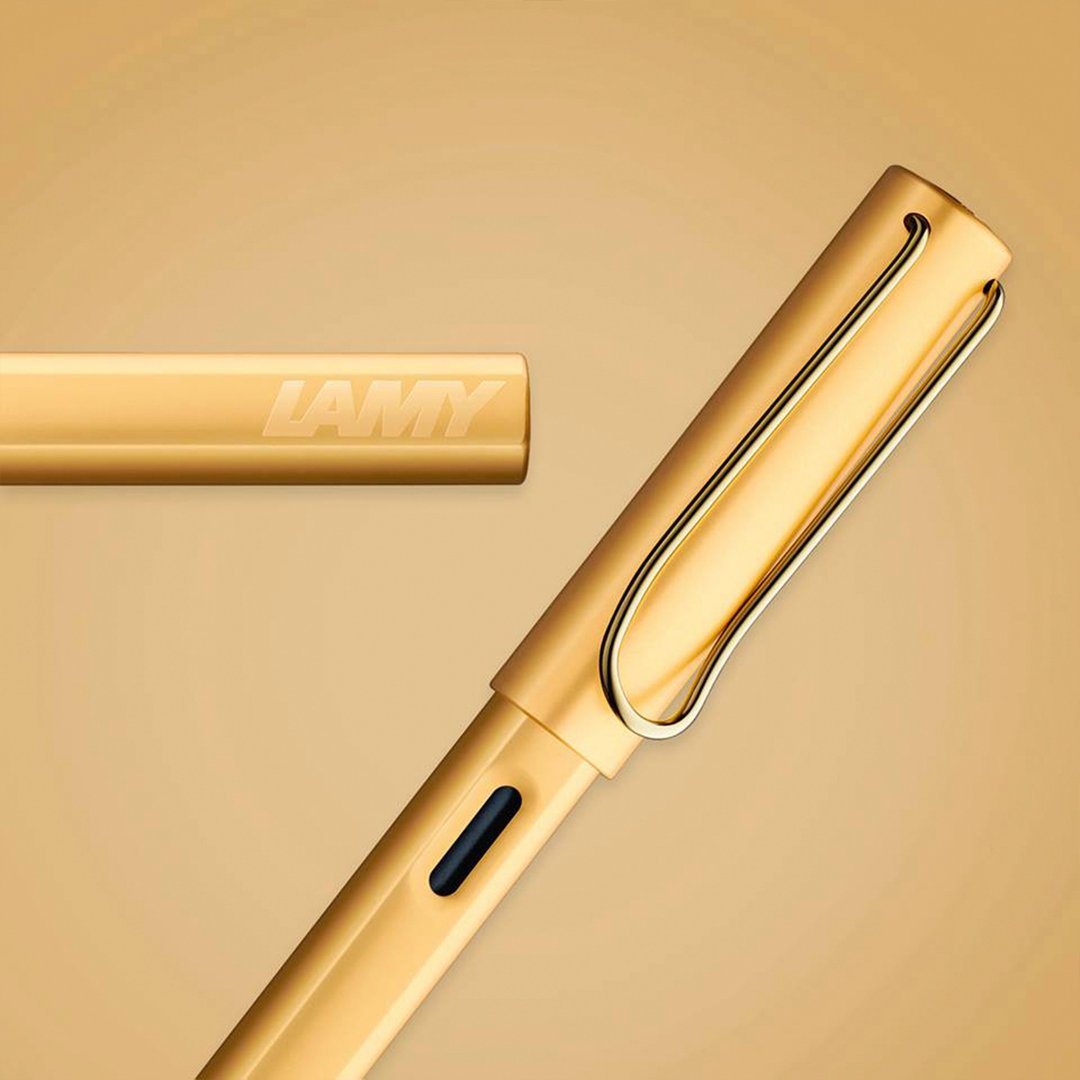【雷雕免费刻字】LAMY 钢笔 / Lx 奢华系列 - 闪耀金 - 钢笔 - 铝合金 金色