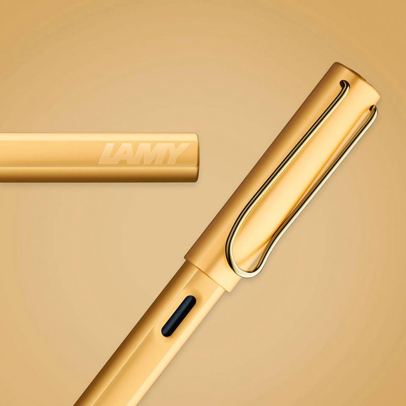 【雷雕免费刻字】LAMY 钢笔 / Lx 奢华系列 - 闪耀金 - 钢笔 - 铝合金 金色
