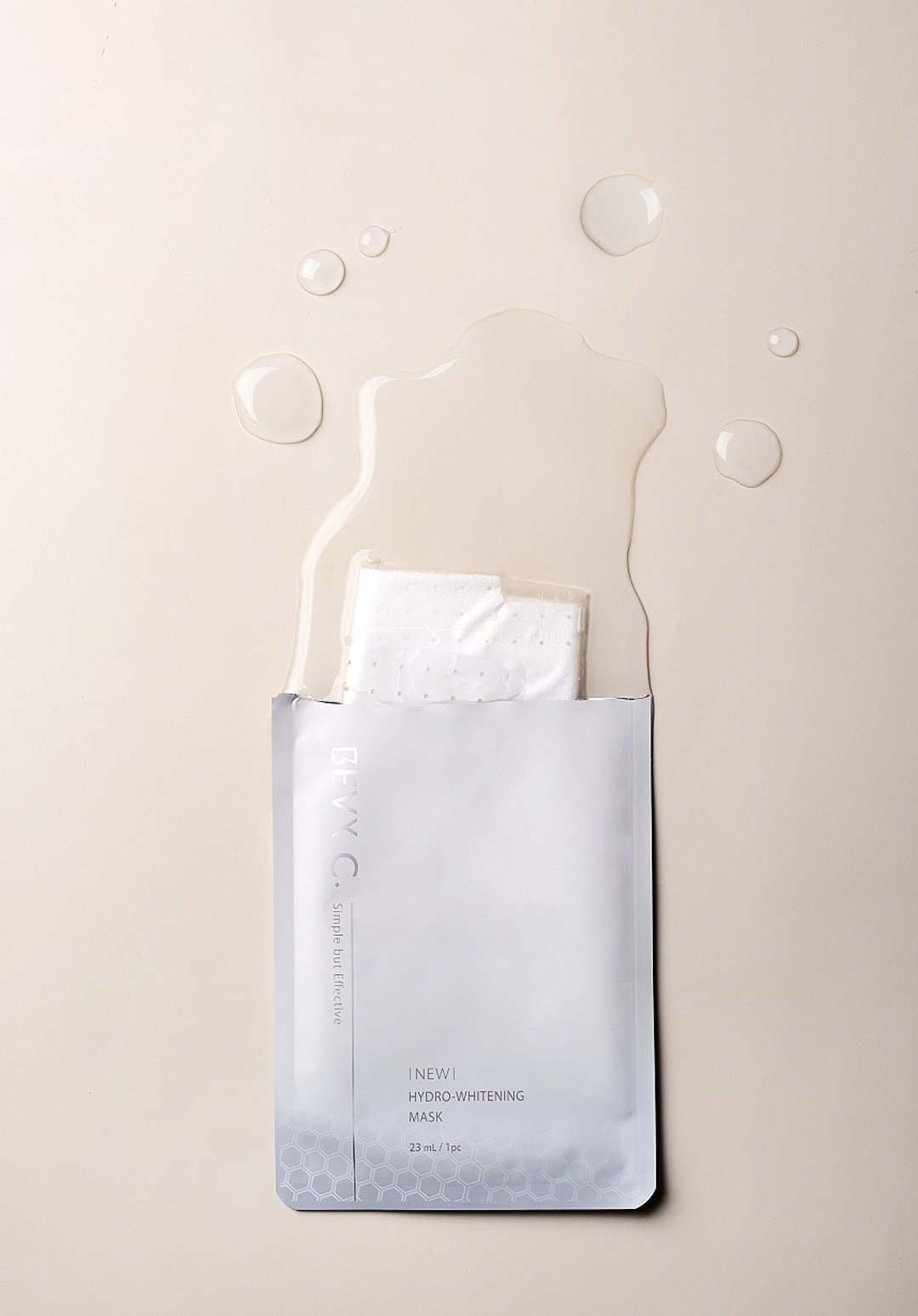 【BEVY C.】植萃美白水导膜(3入/袋) (效期至2025.07) - 面膜/冻膜 - 其他材质 白色