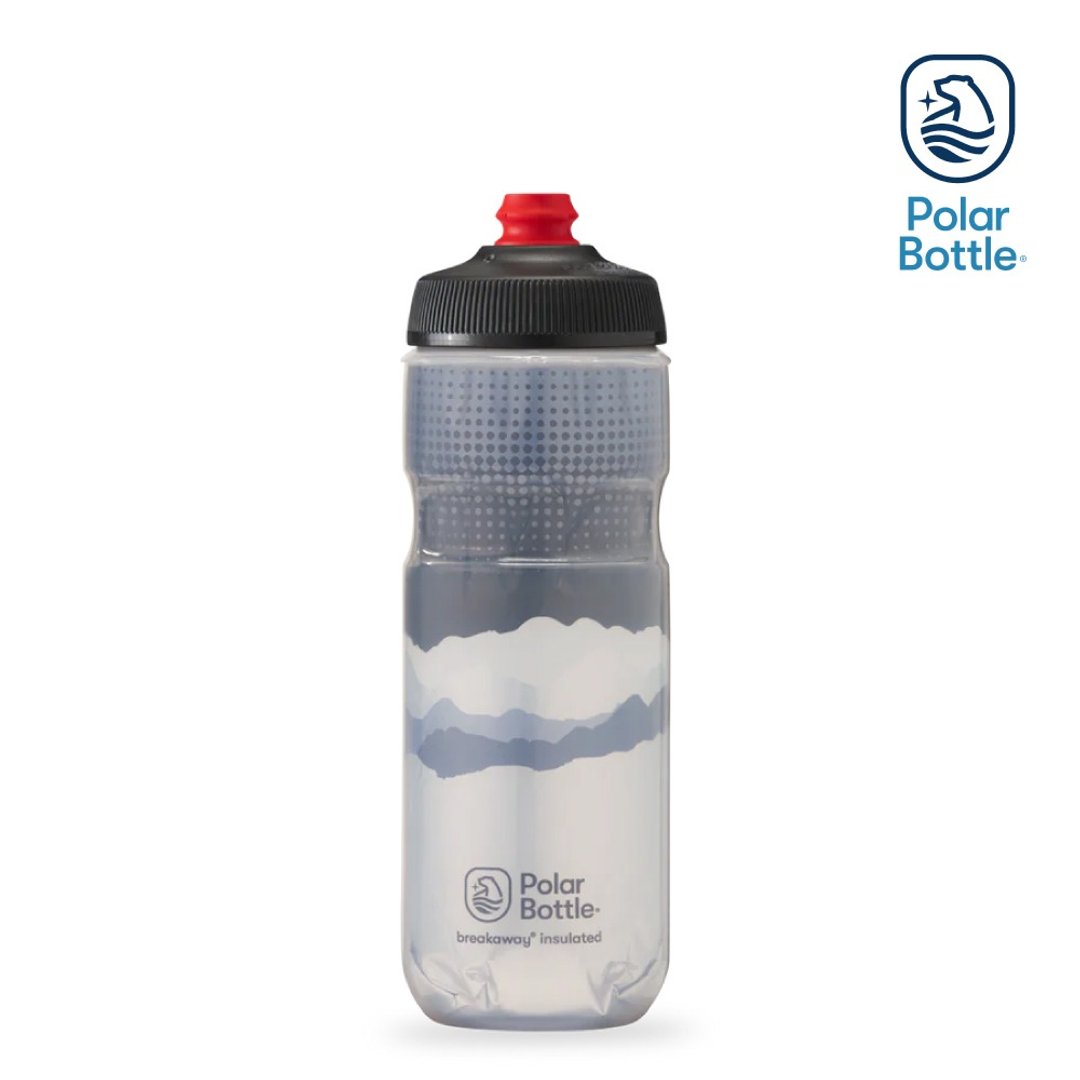 Polar Bottle 20oz 双层保冷喷射水壶 Dawn to Dusk 灰白 - 运动配件 - 塑料 灰色