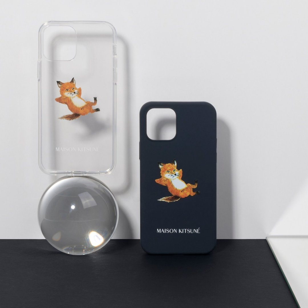 Native Union | Maison Kitsuné  iPhone 12 Chillax 联名手机壳 - 手机配件 - 硅胶 蓝色