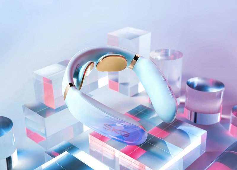 SKGK6E Neck Massager with Heat, Electric Neck Massage Cordle - 数码小物 - 其他材质 多色